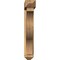 Ekena Millwork Funston Arts and Crafts Rough Sawn Bracket w/ Offset Brace, Western Red Cedar, 6"W x 32"D x 36"H BKT0604X32X36FST03RWR - alternate 4